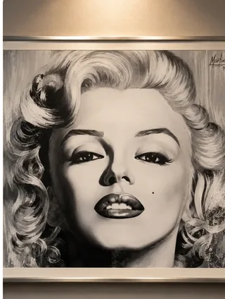 Marilyn · acrilico su tela